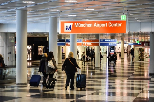 File photo of Munich Airport. UK tourists are banned from Germany as of midnight tonight, Sunday Dec. 19, in a bid to curb the spread of the Omicron variant of COVID.