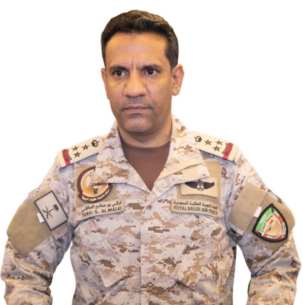 Brig. Gen. Turki Al-Malki, spokesman of the Coalition.