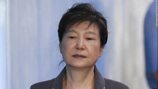 Former South Korea President Park Geun-hye 