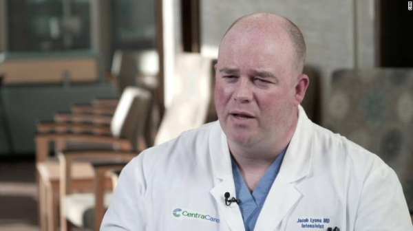 Dr. Jack Lyons, a critical care physician, describes the harassment he receives from his Covid-19 patients and their families.