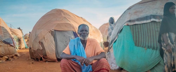 Somali elder at an internally displaced people (IDPs) in Baidoa, Somalia. — courtesy UNDP/Said Fadheye