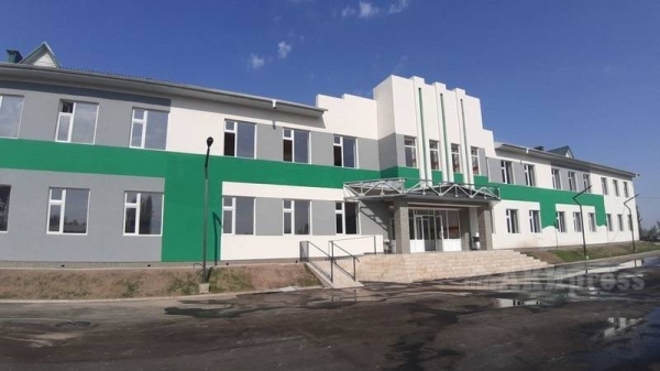 One of several schools built in Kyrgyzstan with financial help from Saudi Arabia.