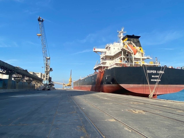 SALIC shipped the wheat from its external investments in Australia, Ukraine and Canada to four Saudi ports.