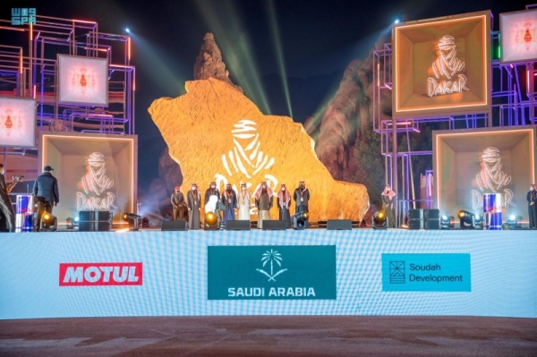 Hail governor opens 3rd edition of Saudi Dakar Rally 2022