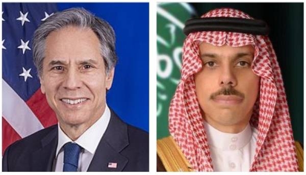 Prince Faisal, Blinken discuss promoting security and stability in Middle East