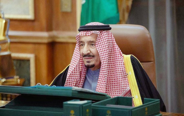 The Custodian of the Two Holy Mosques King Salman, prime minister, chaired the virtual Cabinet meeting in Riyadh on Tuesday.