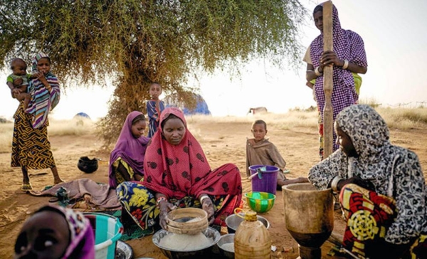 MINUSMA peacekeepers on patrol in Aguelhok, Mali. — courtesy MINUSMA/ Harandane Dicko