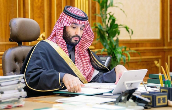 The Custodian of the Two Holy Mosques King Salman, prime minister, chaired the Cabinet's virtual session in Riyadh on Tuesday.