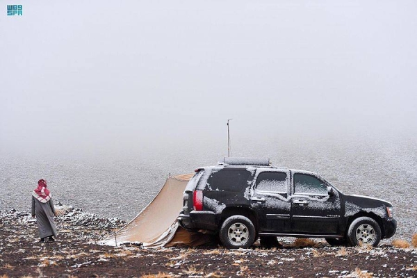 Severe cold wave sweeping Saudi Arabia