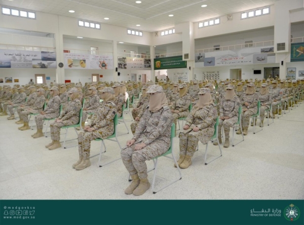 Saudi women soldiers graduated
