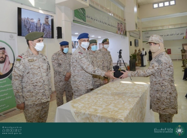 Saudi women soldiers graduated
