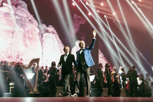 At a concert not soon to be forgotten, the world’s most beloved tenor Andrea Bocelli took the stage at Maraya in the ancient desert city of AlUla on Friday.