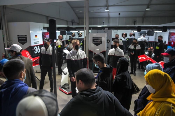 The ABB FIA Formula E World Championship welcomed children with autism to the Diriyah track ahead of the Season 8 opening race on Friday. Photographer Peter Minnig