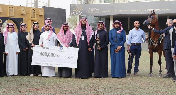 Under the patronage of Prince Khalid Bin Sultan, and in the presence of princes and ambassadors of several countries to the Kingdom, the ninth edition of the Prince Sultan Bin Abdulaziz International Arabian Horse concluded Saturday, in Riyadh.