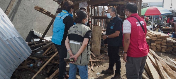 The humanitarian response in the affected communities in Siargao Island following Super Typhoon Rai (Odette), Philippines