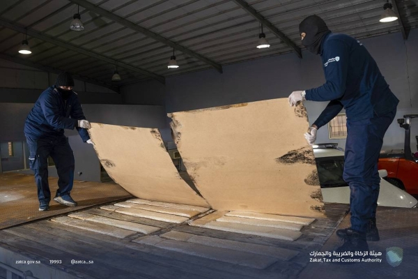 The Zakat, Tax and Customs Authority (ZATCA) announced that it had thwarted five attempts to smuggle more than 1.4 million Captagon pills at the Al-Haditha Port, on Friday.