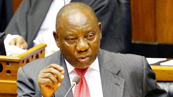 South African President Cyril Ramaphosa is expected to provide an update on Africa's response to the pandemic, nearly two years after the continent's first COVID-19 case was detected.