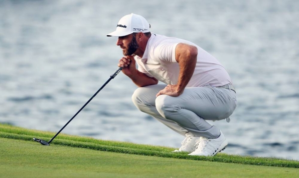 Dustin Johnson in the hunt for more Saudi glory