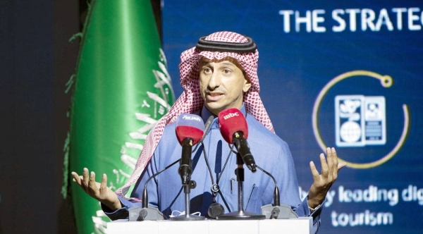 Minister of Tourism Ahmed Al Khateeb, seen in this file photo, thanked Alghazzawi on Twitter for his act and said: 