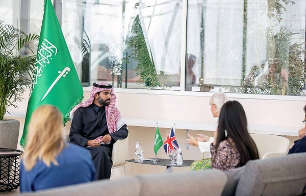 The MoU was signed by Minister of Culture Prince Badr Bin Farhan and UK Culture Secretary Nadine Dorries at the authority’s headquarters at the Diriyah Contemporary Art Biennale in Riyadh.