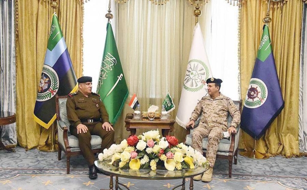Commander of the Royal Saudi Naval Forces Lt. Gen. Fahd Bin Abdullah Al-Ghafili received Commander of Iraqi Navy Rear Adm. Ahmed Jassim in Riyadh on Tuesday.
