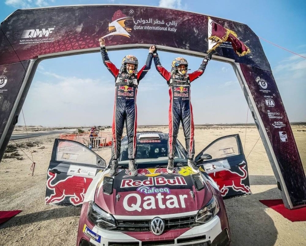 Nasser and Mathieu celebrate win No. 16 in Qatar