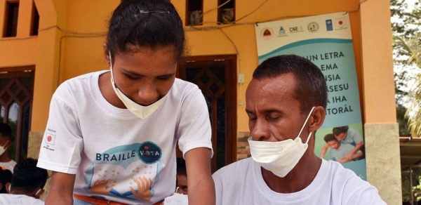 As Timor-Leste gets ready for March 2022 Presidential Elections, UN Timor-Leste Resident Coordinator Roy Trivedy wishes the country safe, inclusive, free, and transparent elections. — courtesy UN Timor Leste