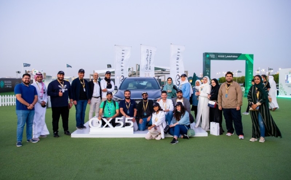 AlTawkilat Premium displays the all-new INFINITI models at the 2022 PIF Saudi International