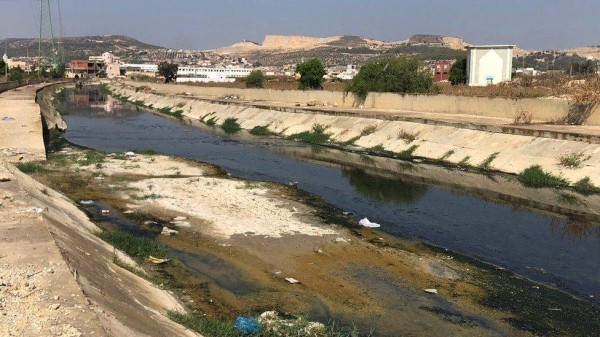 The Blue River in Tunis has one of the highest pharmaceutical concentrations, the study shows.