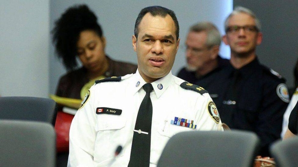 Before taking over at the Ottawa Police Service, Peter Sloly was a member of the Toronto police force for 27 years.