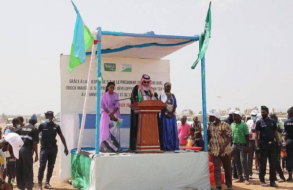 The Saudi Fund for Development (SFD) CEO Sultan Bin Abdulrahman Al-Marshad, during his visit to the Republic of Djibouti, inaugurated Wednesday two vital projects.