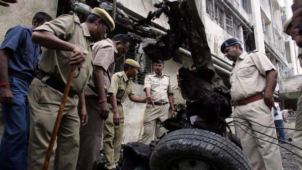 Around 20 bombs exploded within an hour on 26 July 2008 in Ahmedabad.
