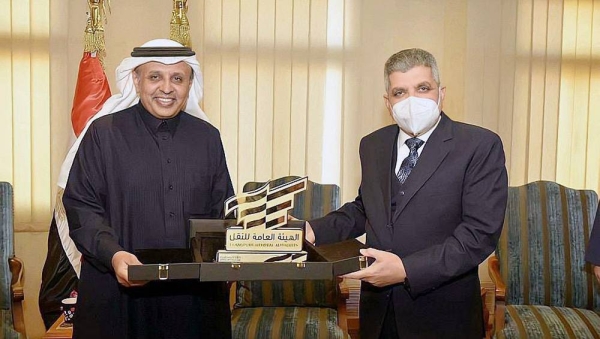 President of the Transport General Authority Dr. Rumaih Bin Mohammed Al-Rumaih met with Chairman of the of Suez Canal Authority of the Arab Republic of Egypt Adm. Osama Rabie.