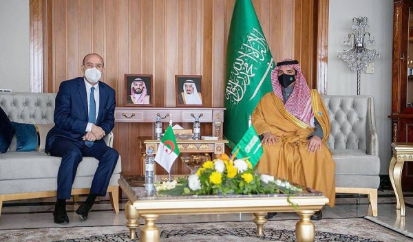 Minister of Interior Prince Abdulaziz Bin Saud Bin Naif received here Wednesday Ministers of Interior of Arab and Gulf countries.