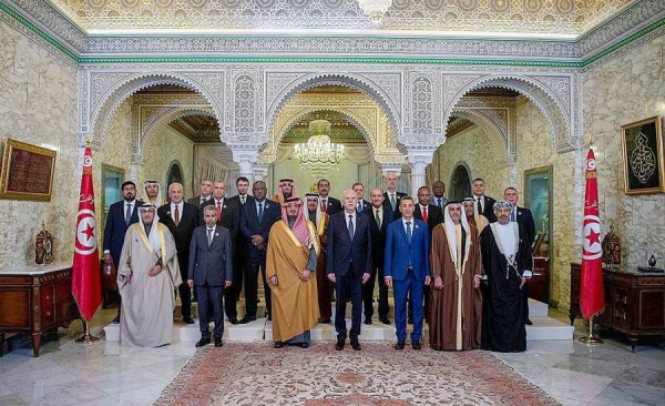 Tunisian President Kais Saied received here Wednesday Minister of Interior Prince Abdulaziz Bin Saud Bin Naif and the Arab ministers of interior participating in the 39th session of the Arab Interior Ministers Council.
