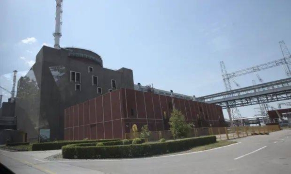 The Zaporizhzhia nuclear power plant in Ukraine.