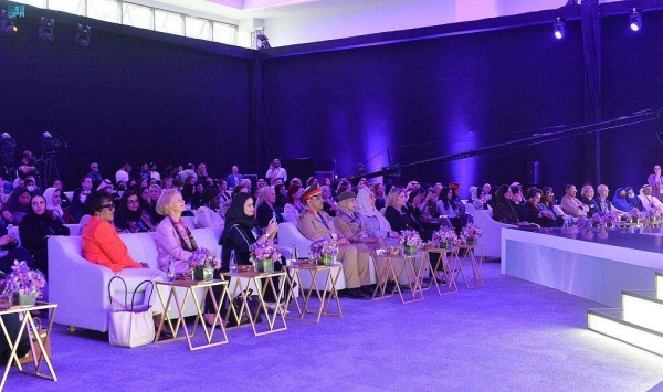 Princess Reema Bint Bandar Bin Sultan, Saudi Arabia’s Ambassador to the United States visits Ministry of Defense pavilion in the World Defense Show.