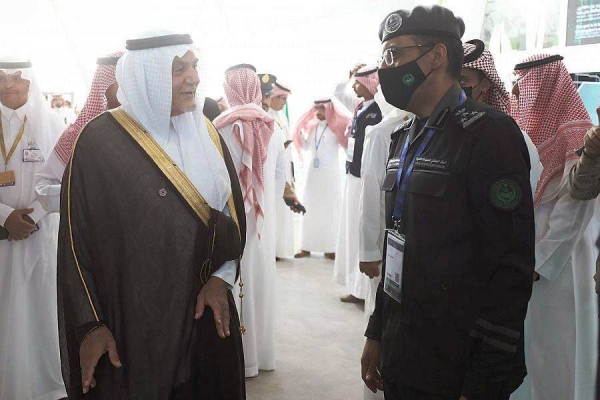 Prince Turki Al-Faisal, chairman of the Board of Directors of King Faisal Center for Research and Islamic Studies, visited here the Ministry of Interior’s pavilion at the World Defense Show, in Riyadh.