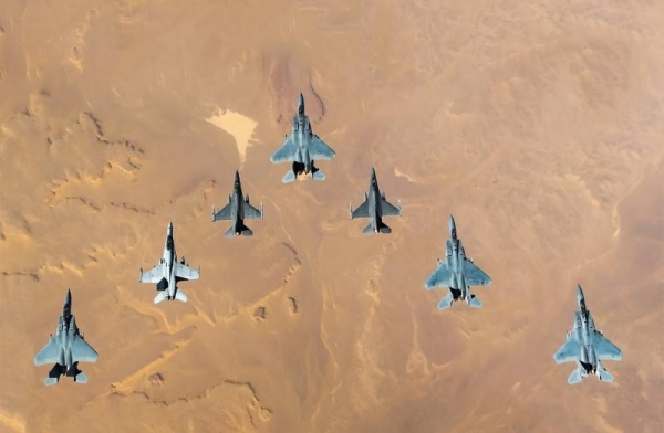 Saudi, US air forces begin joint drill