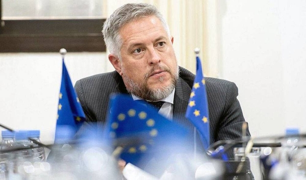 EU Ambassador to Saudi Arabia Patrick Simonnet stressed that the relations between the EU and Saudi Arabia are strategic, close and longstanding at the embassy's headquarters in Riyadh on Tuesday.