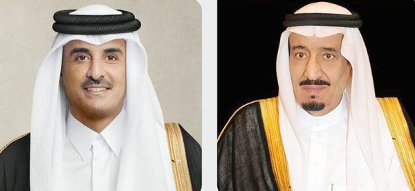 King Salman receives cables of congratulations from Qatar leadership