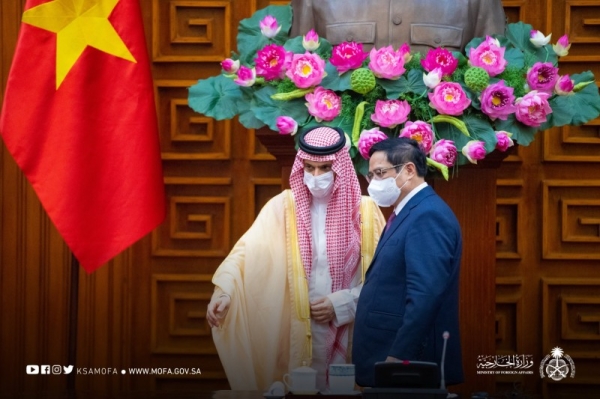 Saudi FM meets Vietnam’s Prime Minister