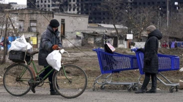 Shelling by Russian forces has prevented civilians from being able to evacuate the besieged port city of Mariupol.