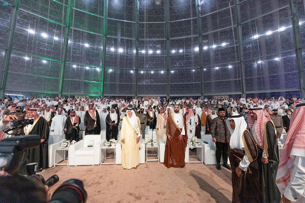Prince Khaled Al-Faisal, Advisor to the Custodian of the Two Holy Mosques and Governor of Makkah region, on Monday attended the launching of the Conference and Exhibition of Hajj and Umrah Services titled “Transformation toward Innovation” at the Jeddah Superdome.