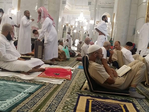 As many as 100,000 worshipers used to perform itikaf in the two mosques during the last 10 days of Ramadan before it was suspended in 2020 following the outbreak of Covid-19 pandemic.