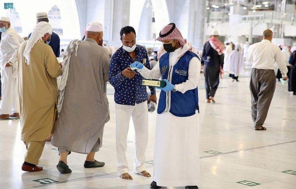 The Holy Mosques Presidency has worked on creating a safe and healthy environment for the Grand Mosque's visitors.