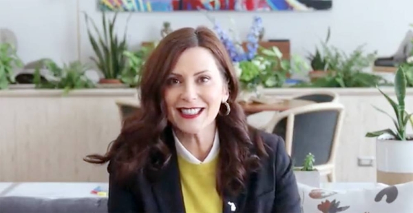 Michigan's Democratic Governor Gretchen Whitmer