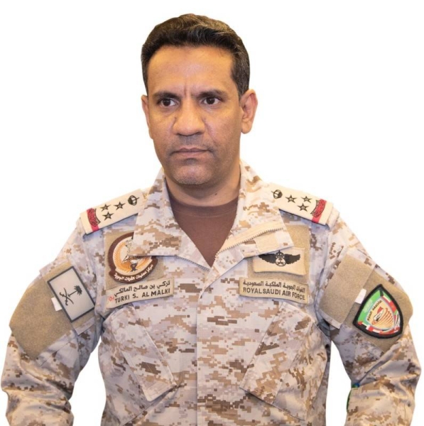 The official spokesperson of the Coalition to restore legitimacy in Yemen Brigadier General Turki Al-Malki.
