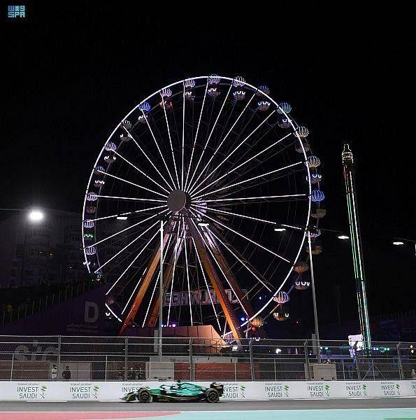  The second round of Formula 1 STC Saudi Arabian Grand Prix will officially start its activities on Sunday at Jeddah Corniche Circuit, at 8:00 pm, with the participation of 20 world racing drivers representing 10 teams.