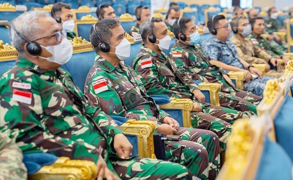 Acting Secretary General of the Islamic Military Counter Terrorism Coalition (IMCTC) Gen. Mohammed Bin Saeed Al-Moghidi received here Wednesday a delegation of the military commands in Islamic countries